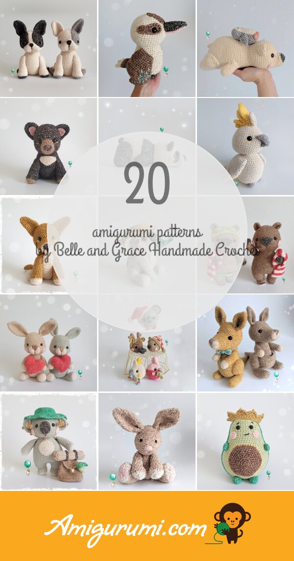 Belle and Grace Handmade Crochet's patterns - Amigurumi.com