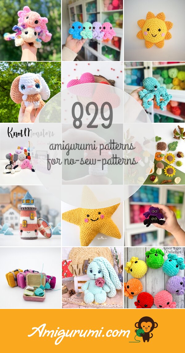 No-sew-patterns patterns - Amigurumi.com