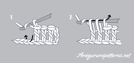 double crochet decrease instructions